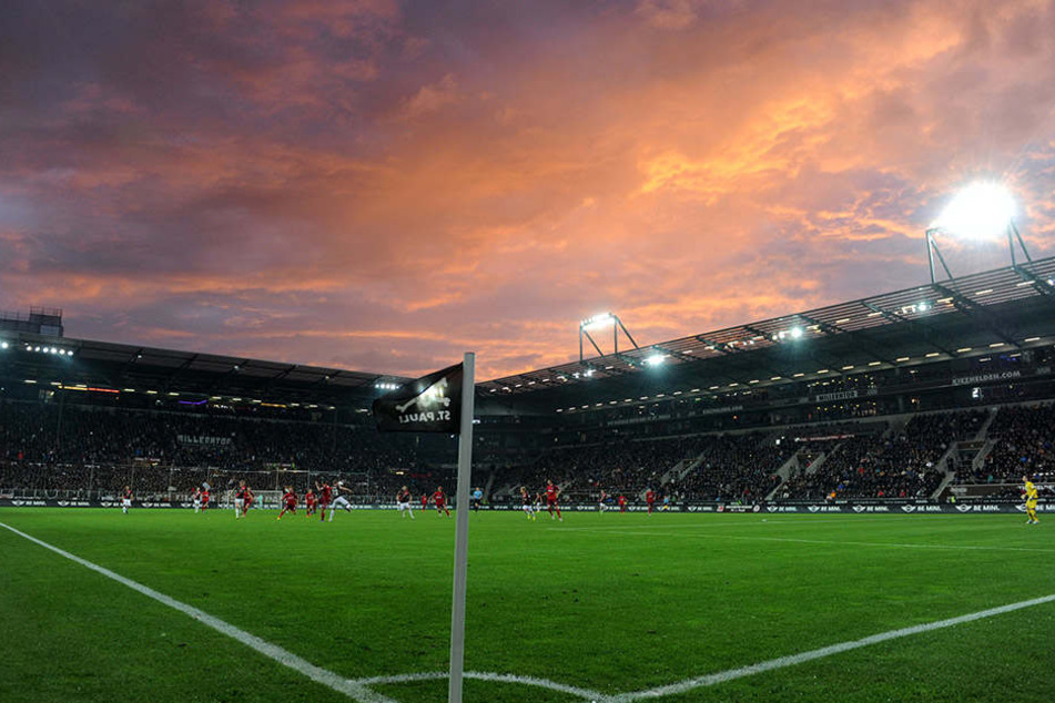Eine Kultstätte des deutschen Fußballs: Das Millerntor auf St. Pauli.