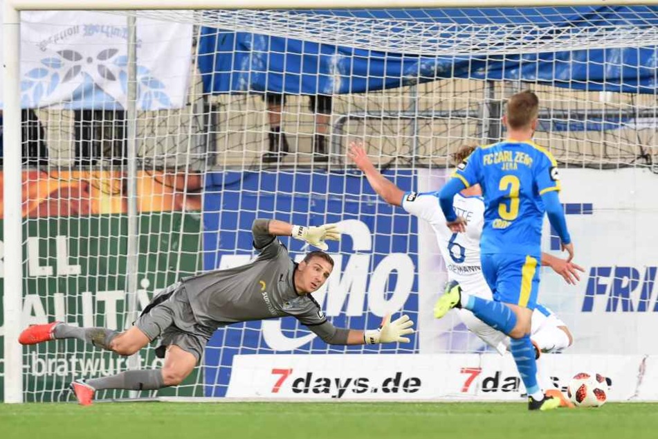 Beim 0.1 war FCC-Keeper Coppens machtlos gewesen.
