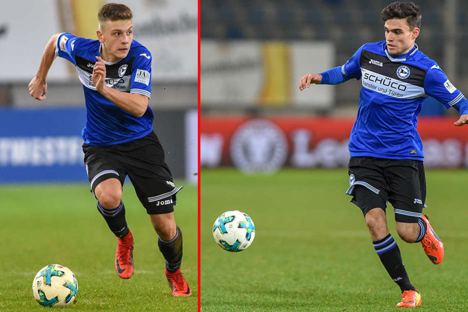 Can Özkan (18) und Semir Ucar (19) überzeugten durch starke Leistungen.