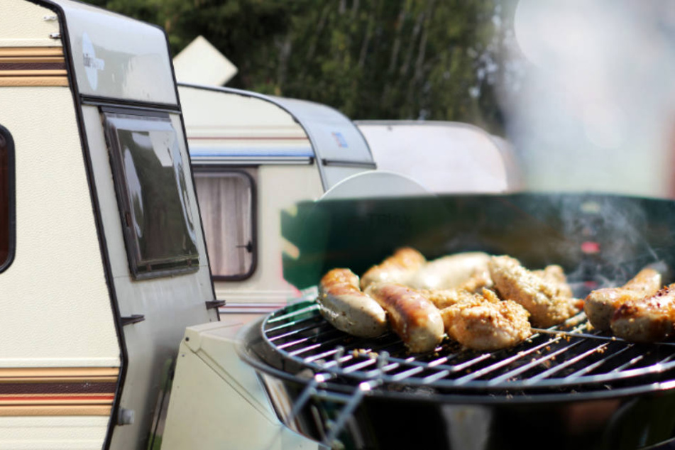 Das Paar hatte den Grill mit in den Campingbus genommen (Symbolbild).