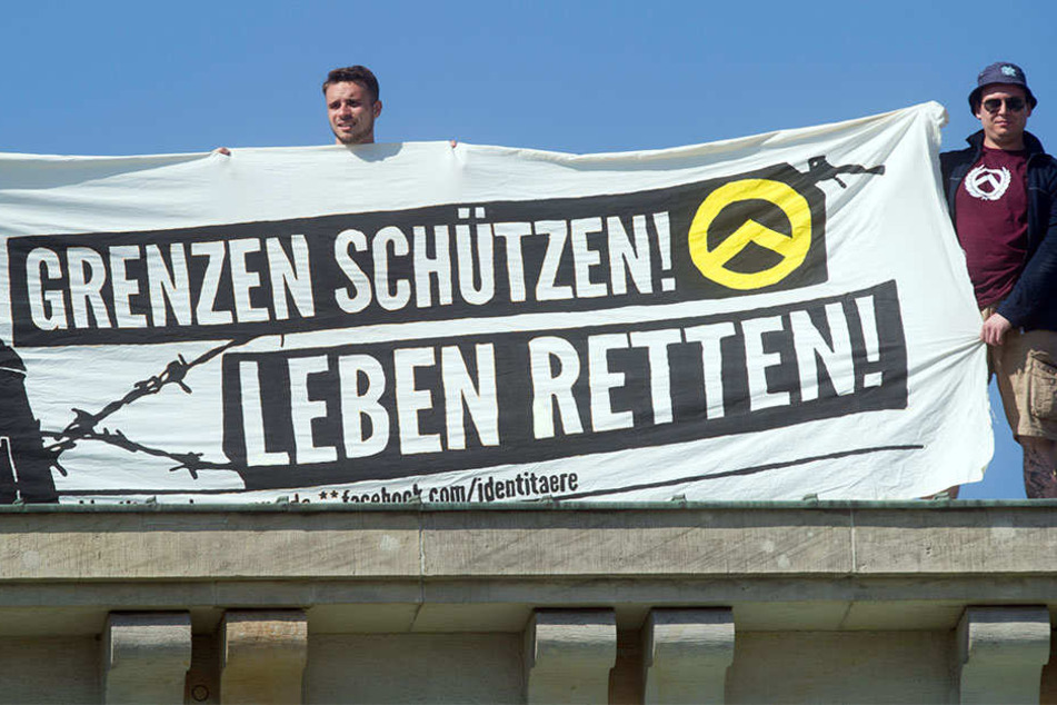 Sind auch auf Facebook unterwegs: Die "Identitäre Bewegung".