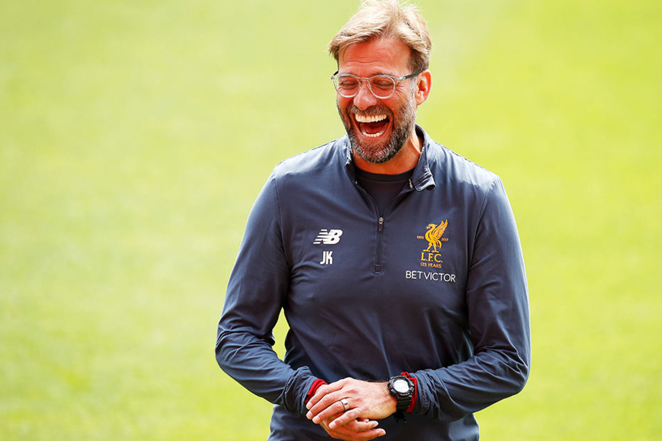 Versprüht trotz der Probleme gute Laune vor dem Champions-League-Finale: Liverpool-Trainer Jürgen Klopp.