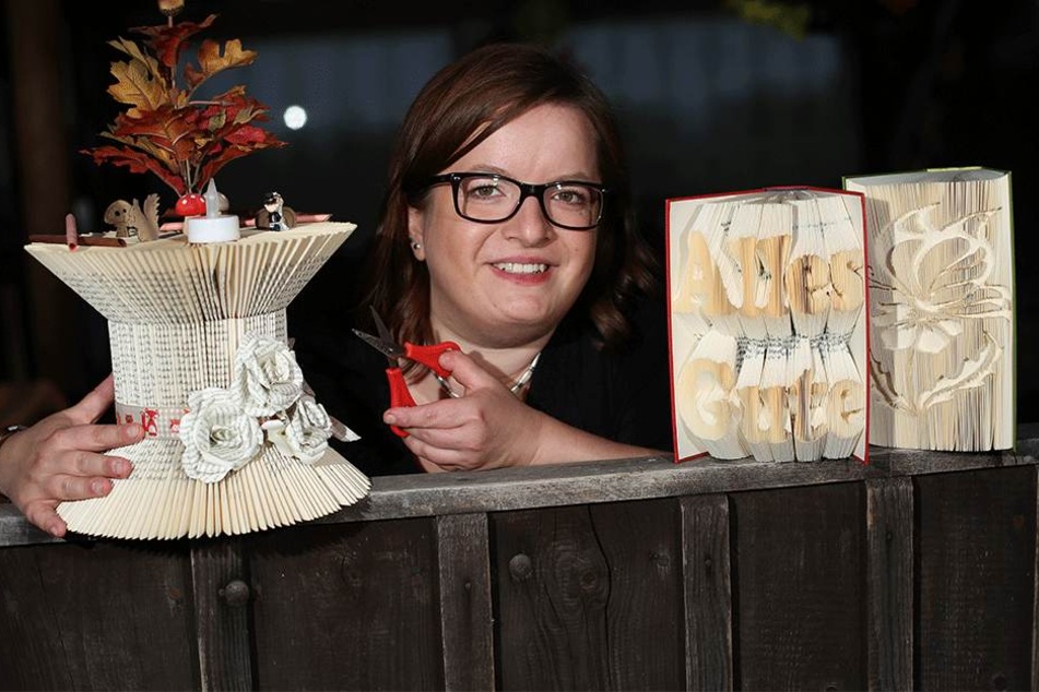 Buchkünstlerin Nicole Broszio (32).