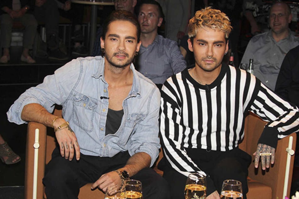 Ob sie mit ihm einzieht: Derzeit turtelt Heidi mit Bill Kaulitz (28, r.) Zwillingsbruder Tom.