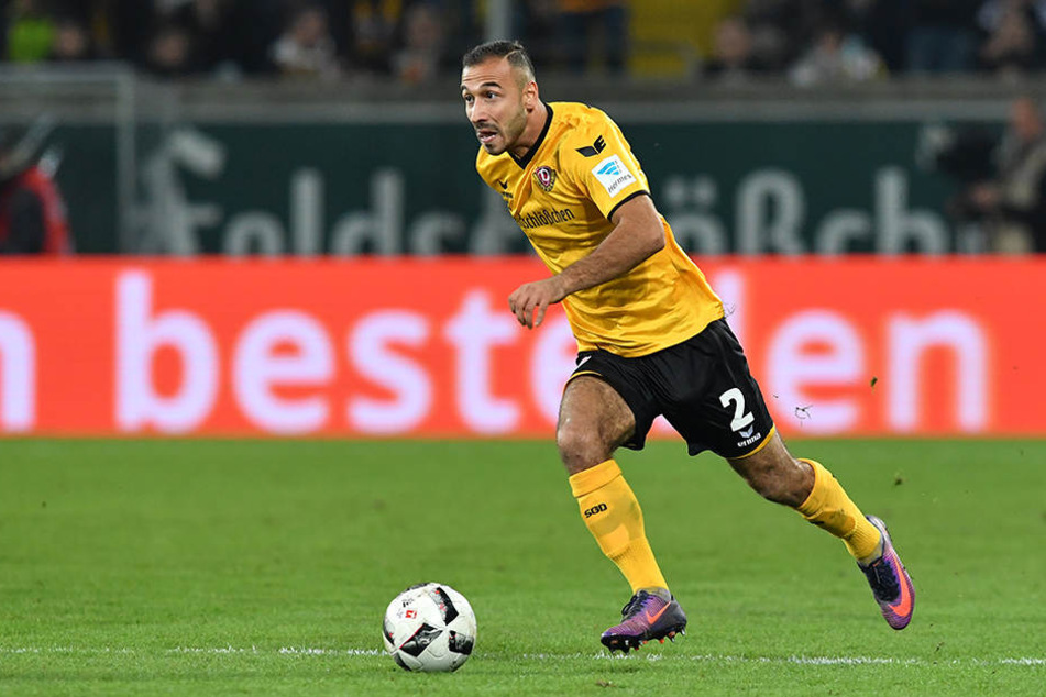 Dynamo-Goalgetter Akaki Gogia wird gegen Bielefeld das letzte Mal für Dynamo auf dem Platz stehen.
