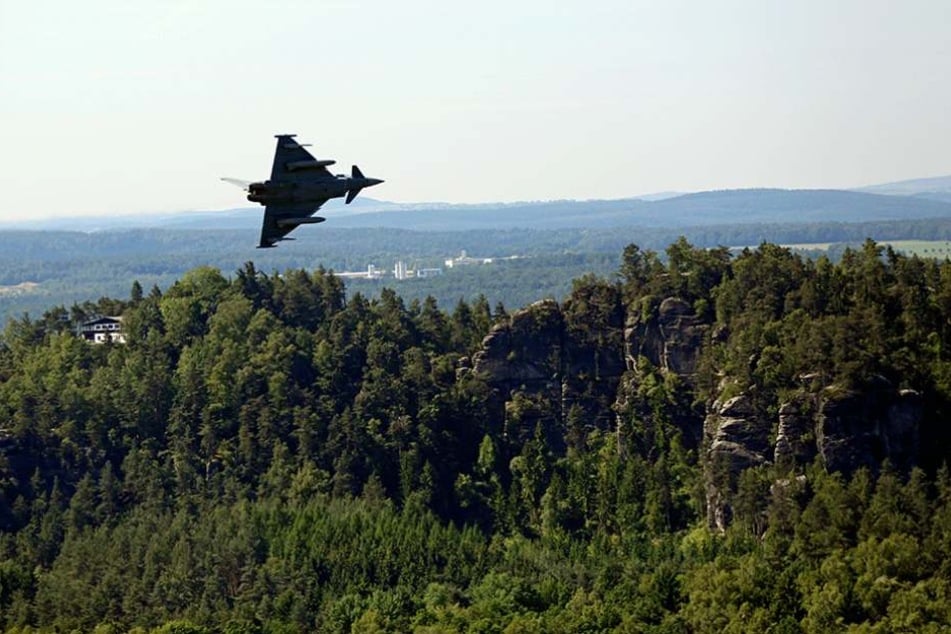 Seit 2014 gibt es immer mehr Militärflüge in der Sächsischen Schweiz.