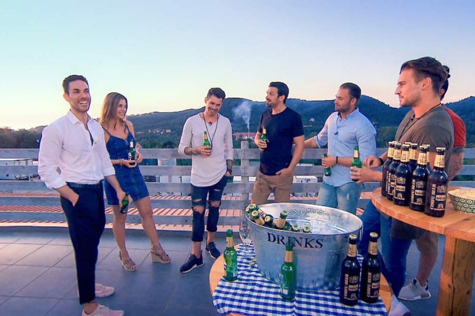 Bei der Bachelorette geht es regelmäßig feucht-fröhlich zu.