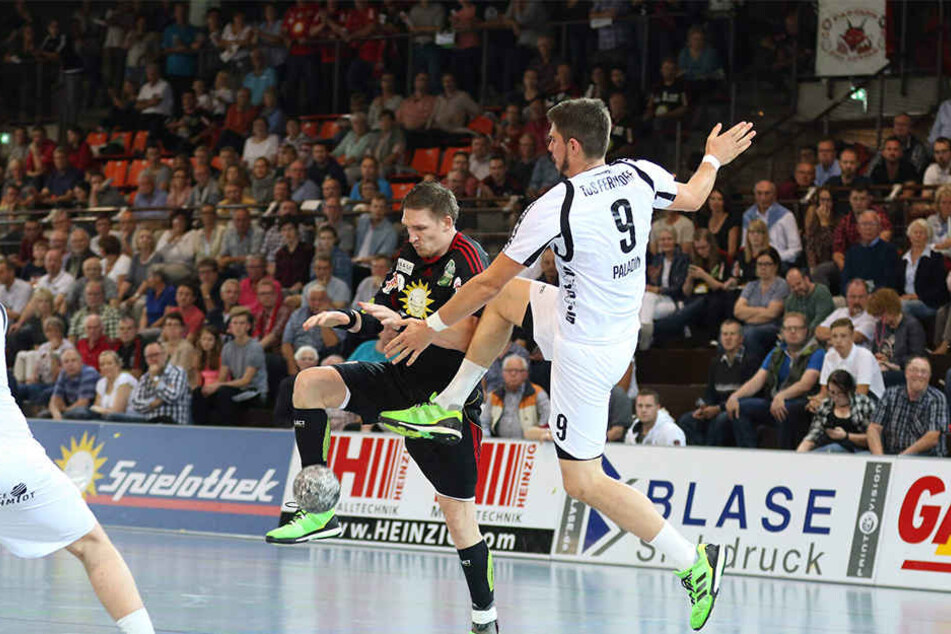 Volle Halle: Zahlreiche Fans schauten das Spiel ihres Vereins gegen TuS Ferndorf.