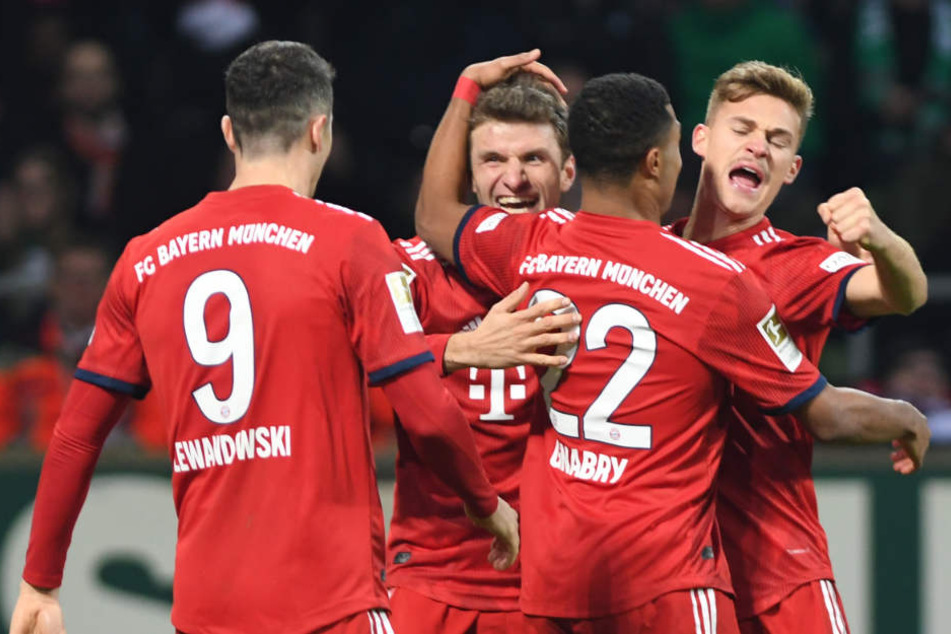 Der FC Bayern zeigte eine gute Leistung bei Werder Bremen.
