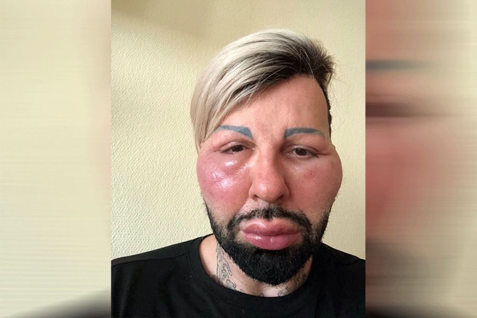 Harald Glööckler (53) auf einem brandneuen Selfie.
