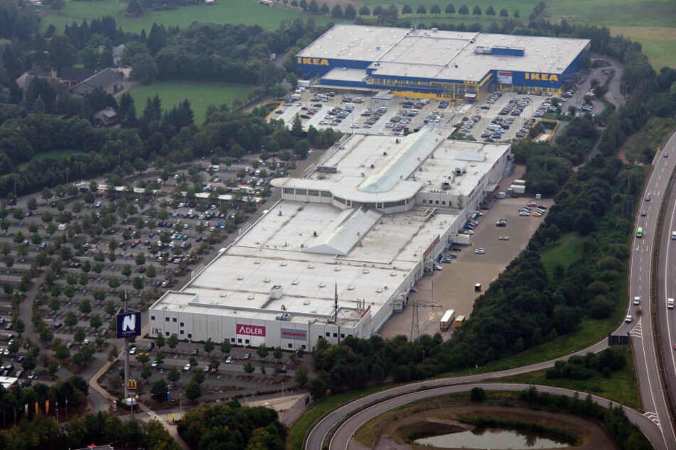 Luftbild vom Neefepark. Wie geht es dort vor allem mit Ikea weiter?