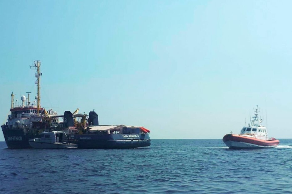 Carola Rackete hatte mehrere Flüchtlinge an Bord der Sea-Watch-3.