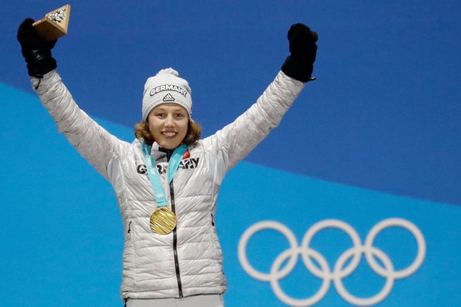 Wird erneut jubeln dürfen! Laura Dahlmeier holte am Montag ihr zweites Gold.