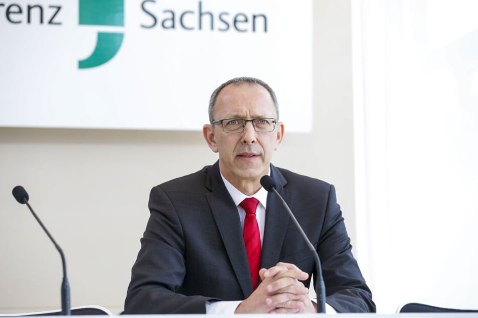 Sachsens AfD-Chef Jörg Urban (54).