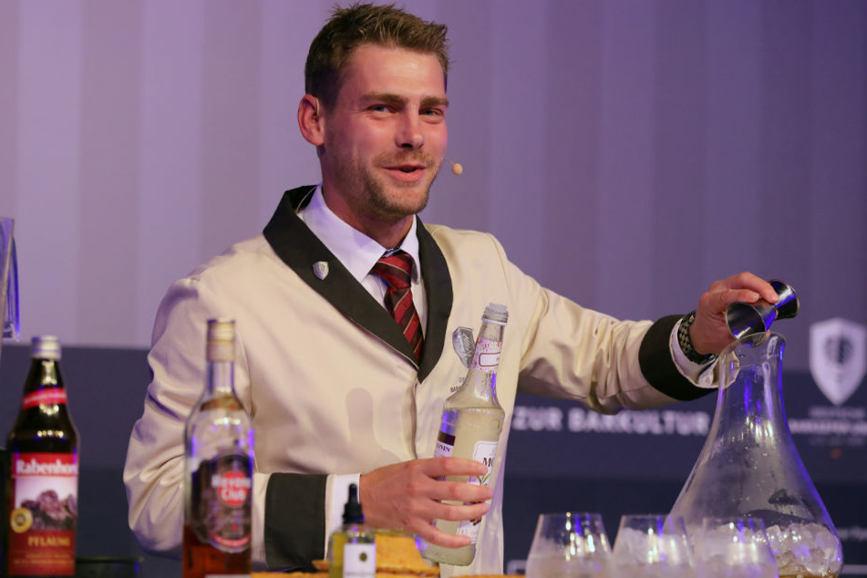 Martin Rosch aus Zeulenroda landete auf Platz vier bei den Cocktailmeisterschaften.