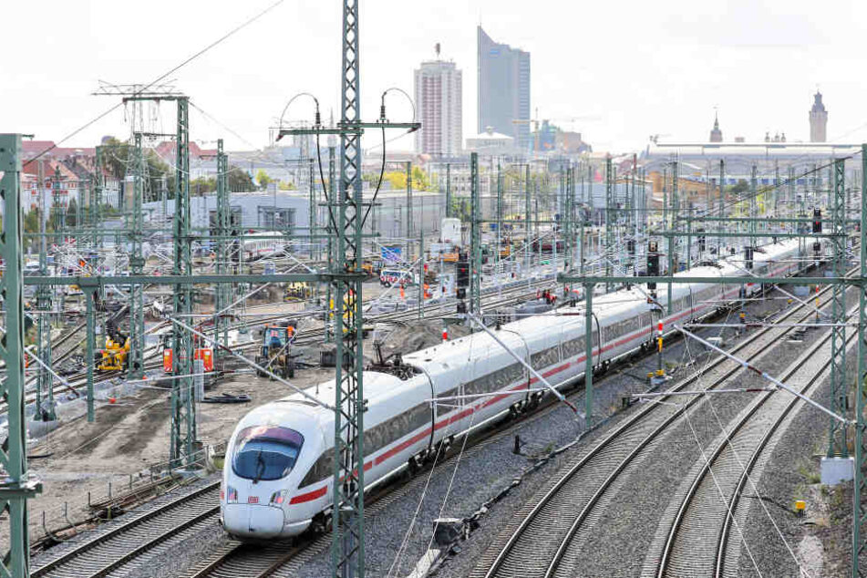 Die Bahn setzt offenbar die Modernisierung ihrer Anlagen in Leipzig fort.