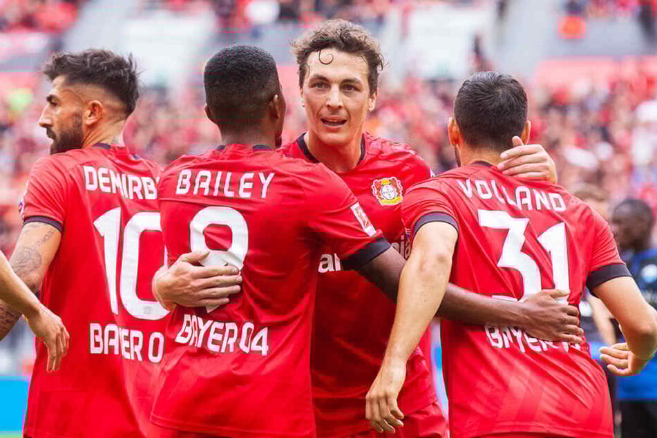 Am Ende durfte Bayer Leverkusen einen knappen 3:2-Erfolg feiern.