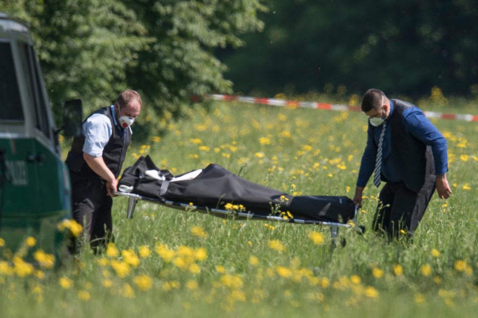 Die Leiche der Frau wurde am Mittwoch im Volkspark Niddatal gefunden.