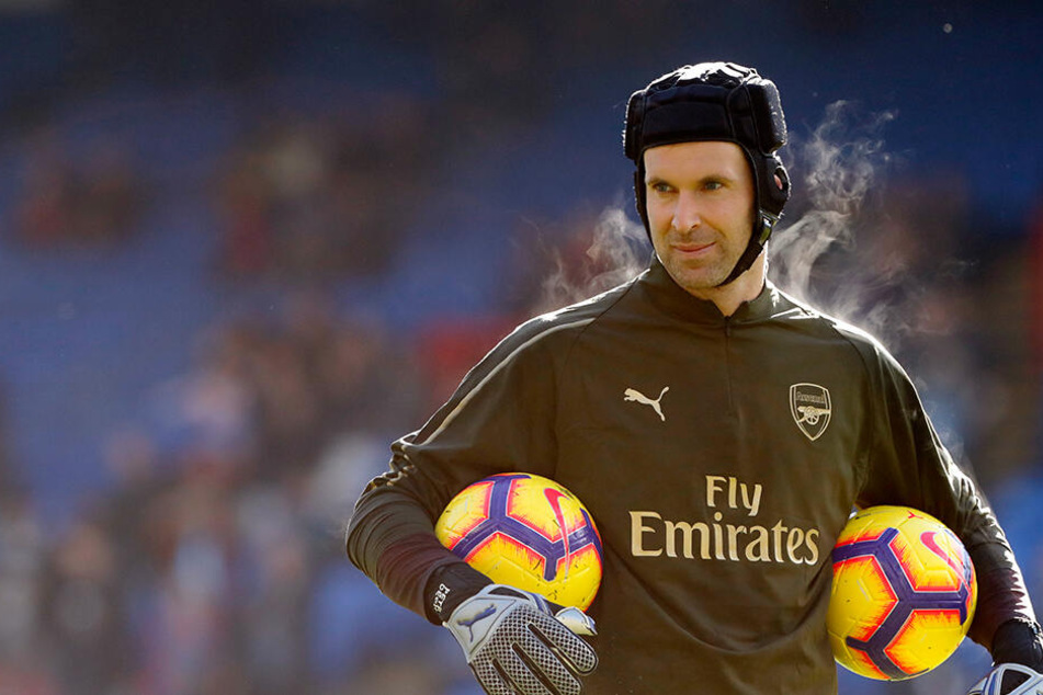 Petr Cech erlitt am 14. Oktober 2006 einen Schädelbasisbruch.