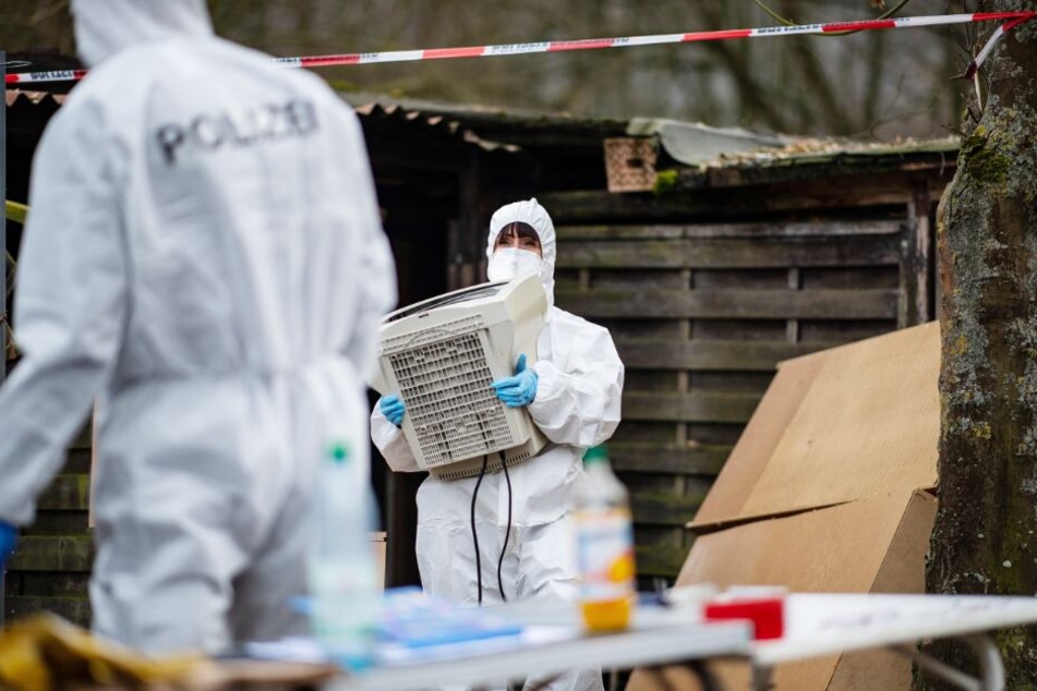 Mehrfach wurde die Parzelle des Haupttäters von der Polizei durchsucht.