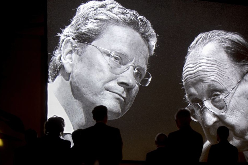 Zwei bekannte FDP-Politiker, die 2016 von uns gingen: Guido Westerwelle (l.) und Hans-Dietrich Genscher (re.).