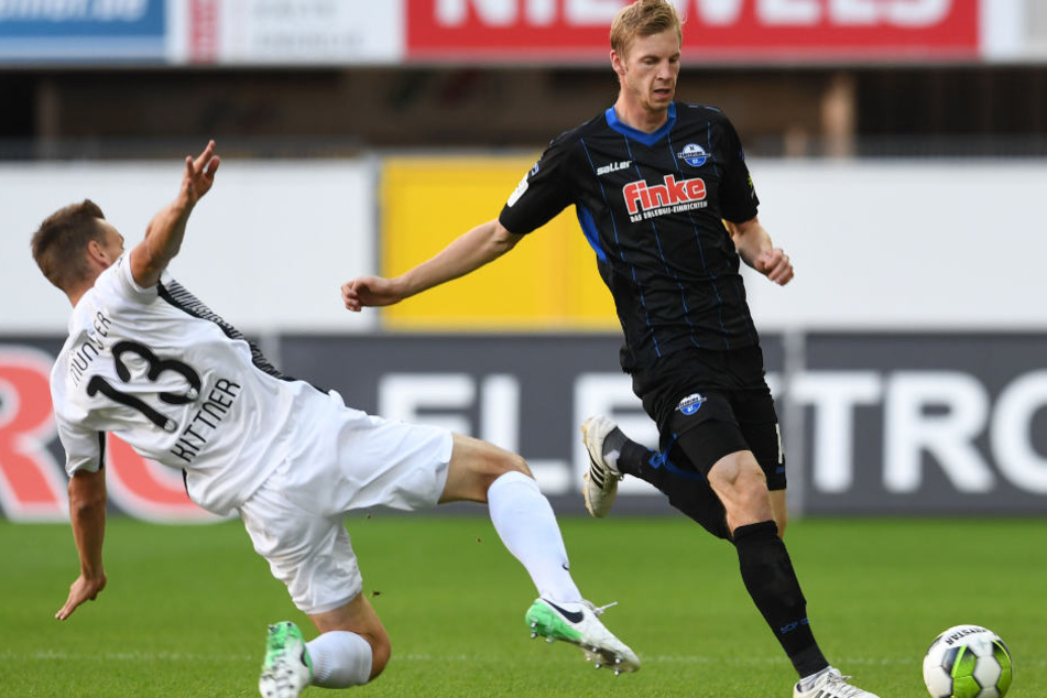 Angreifer Thomas Bertels (re.) konnte sich als Torschütze in den Vordergrund spielen.