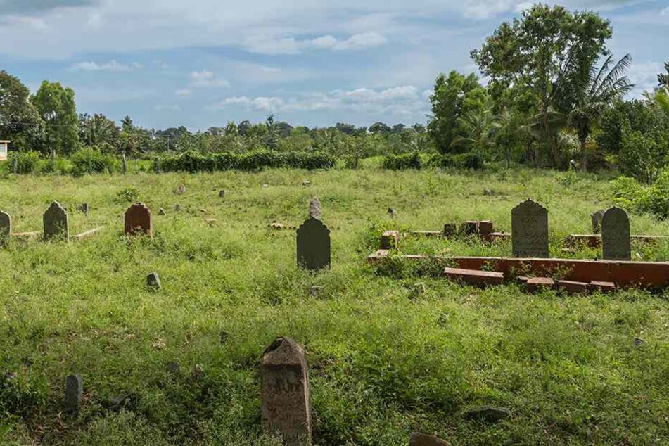 Ein grausiges Bild bot sich Angehörigen auf dem Friedhof (Symbolbild).