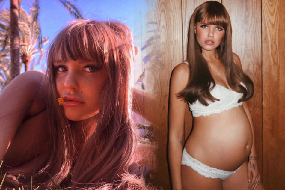 Bonnie Strange (31) urlaubt unter der Sonne Ibizas. (Bildmontage)