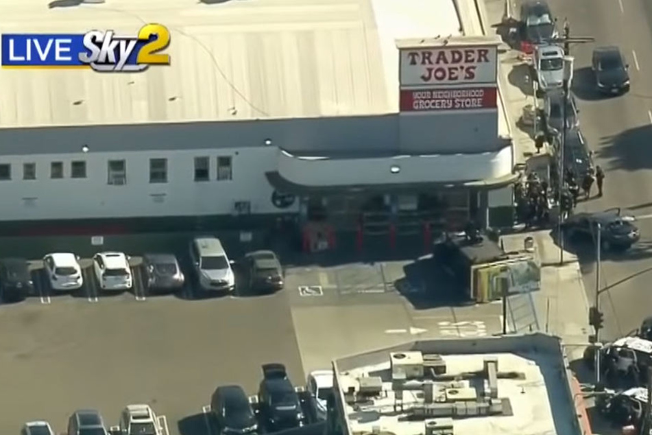 In diesem US-Supermarkt in Los Angeles nahm ein bewaffneter Mann Geiseln.