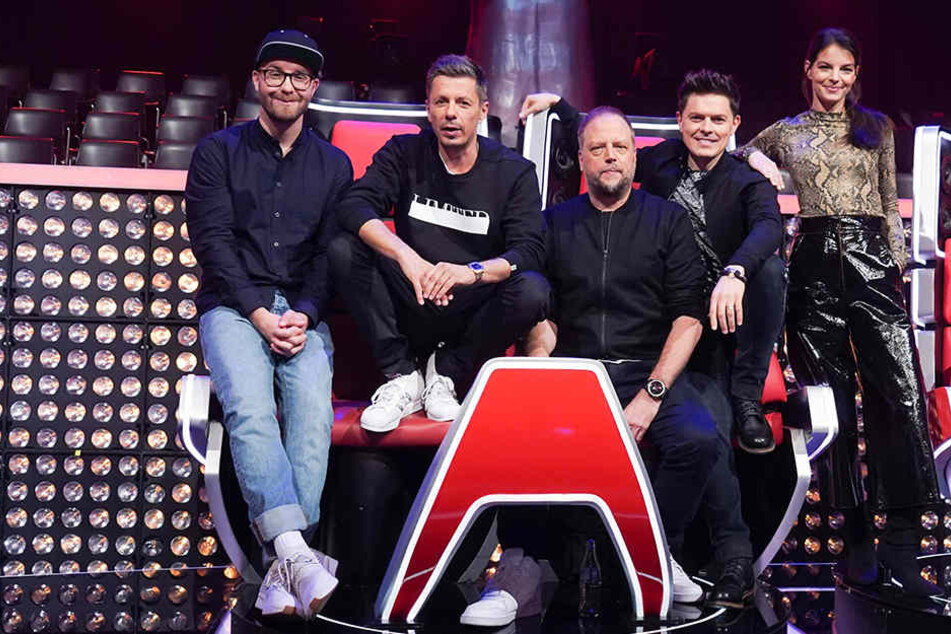 Von links: Mark Forster, die Fantas, Paddy Kelly und Yvonne Catterfeld wollen siegen.