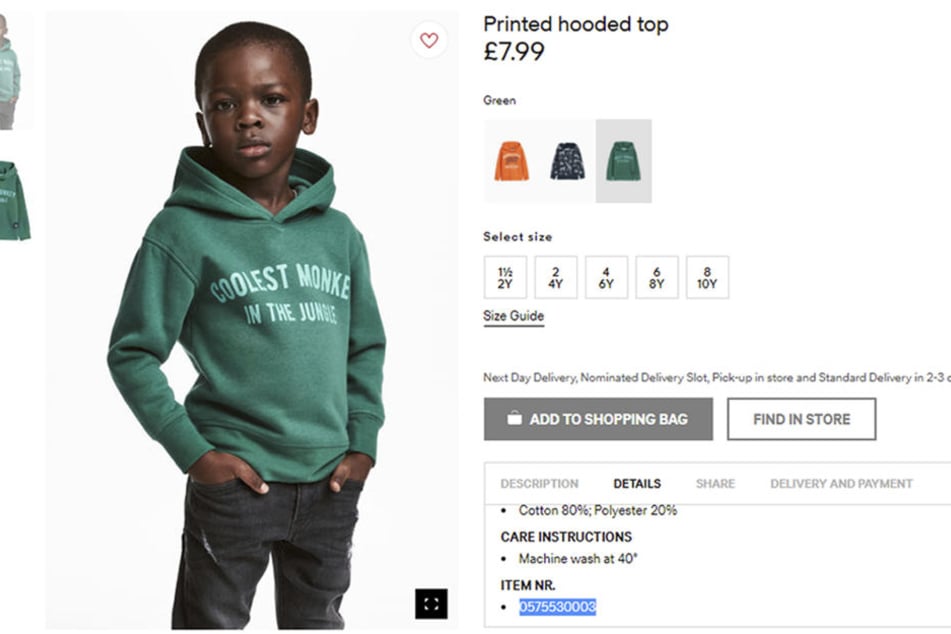 Der Skandal um den Jungen mit dem grünen Kapuzenpullover fügte dem Unternehmen großen Schaden zu.