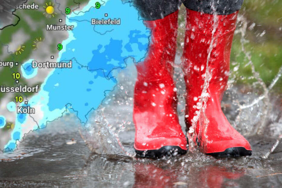 Erst am Sonntag wird es in weiten Teilen von NRW freundlicher. (Symbolbild)