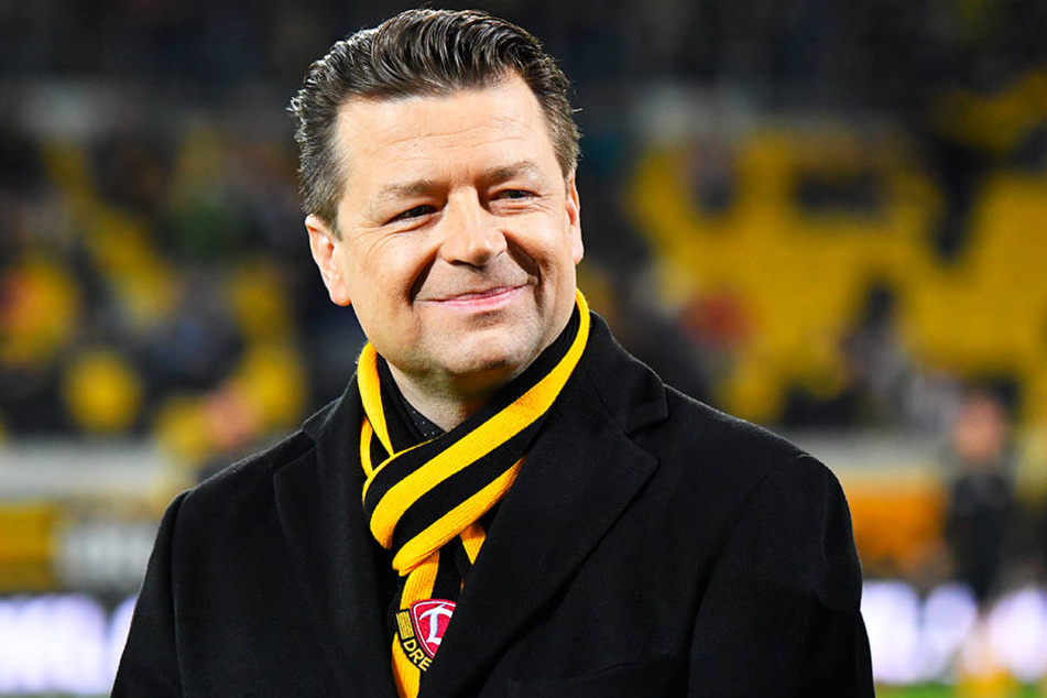Dynamos Übergangspräsident Holger Scholze wird die Mitgliederversammlung eröffnen.