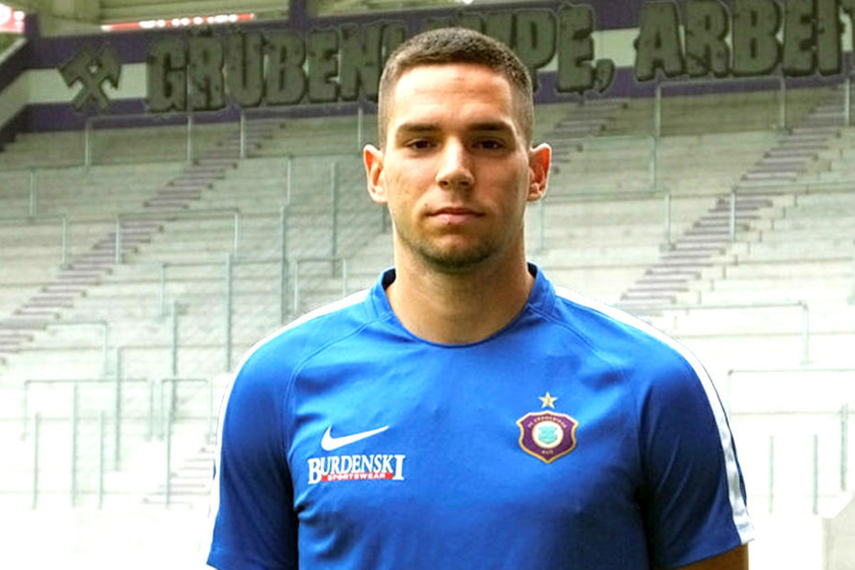 Karlo Majic weilt seit gestern in Aue zum Probetraining. Der 20-jährige Kroate soll sich im Sturm beweisen.