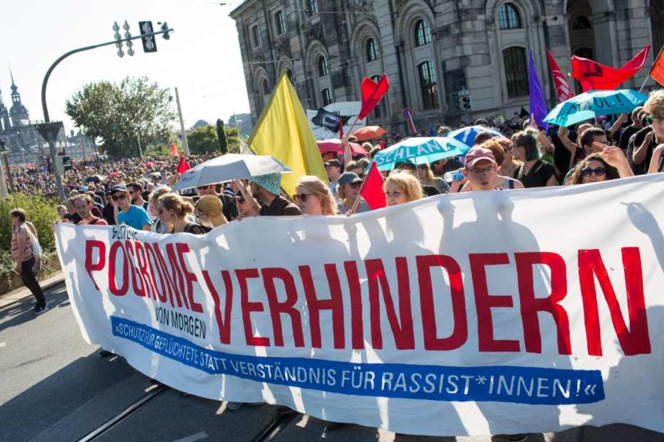 Die Antifa will am Sonntag in Heidenau demonstrieren und so an die rechtsradikalen Ausschreitungen vor einem Jahr erinnern.