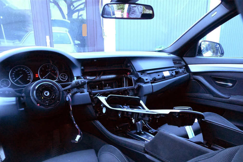 Vor allem wertvolle Zubehörteile gehören zur Beute der Autoknacker.