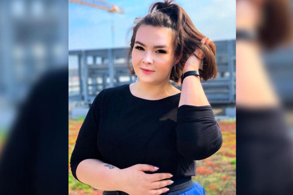 Die Frankfurter Brittney Johnston hat runde Formen und betätigt sich als Plus Size-Model.