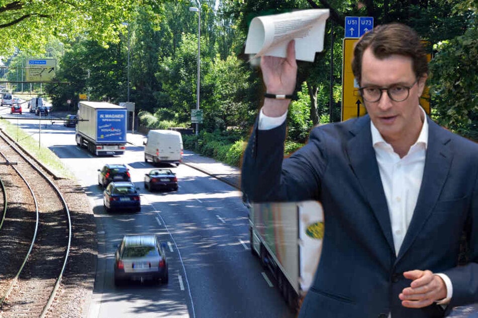 NRW-Verkehrsminister Hendrik Wüst hat klargestellt, dass die Bundesstraßen im Bundesland weiter in der Landesverwaltung bleiben. (Symbolbild)