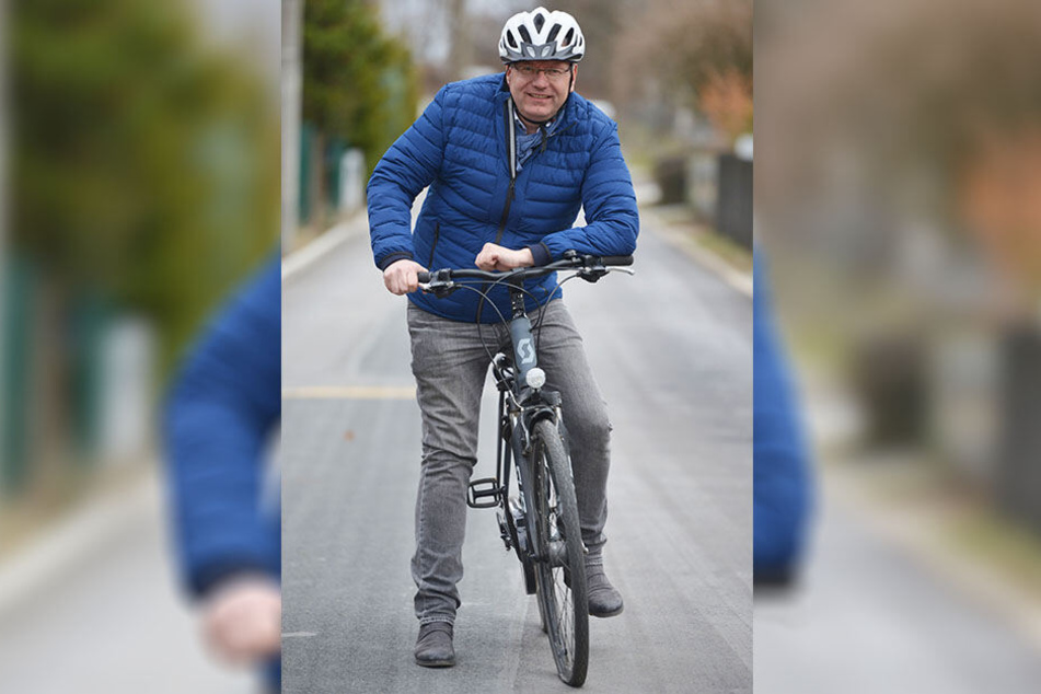 CDU-Stadtrat Falk Ulbrich (51) ist vom Modellprojekt begeistert. Er will es mit seiner Fraktion im April dem Stadtrat vorstellen.