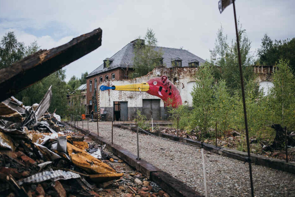 Die 14. Industriebrachenumgestaltung (ibug) hat im Bahnbetriebswerk Reichenbach Gestalt angenommen.