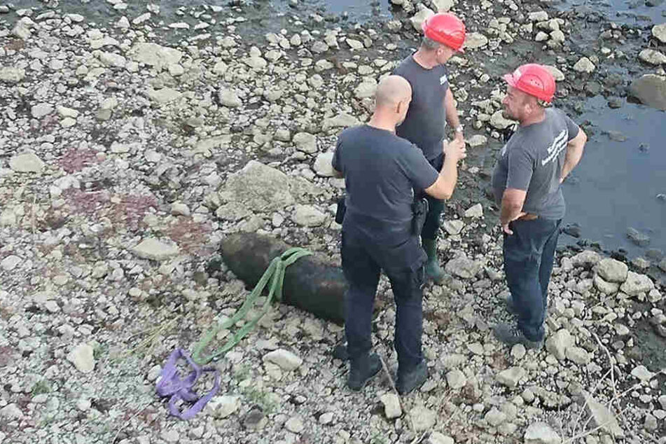 Den Experten gelang es am Samstag erfolgreich, die Bombe zu entschärfen.