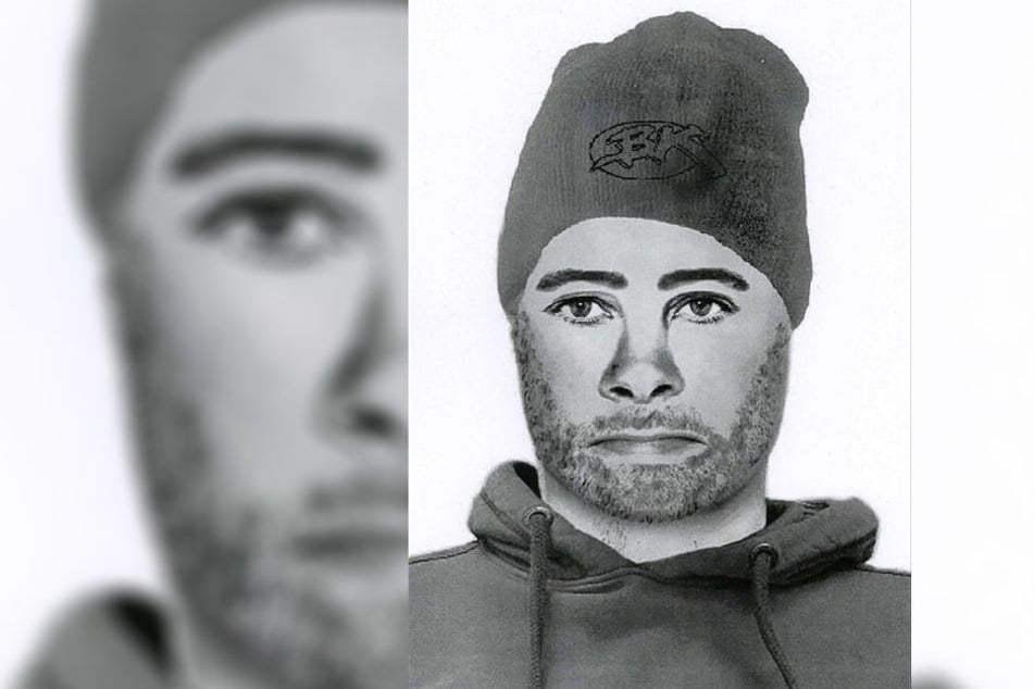 Wer erkennt den Mann? Mit diesem Bild fahndet die Polizei nach dem Täter.