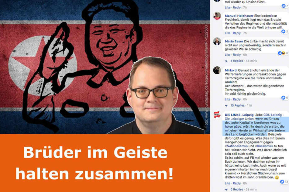 Auf Facebook geht die Leipziger CDU-Fraktion auf den Linken-Bundestagsabgeordneten Pellmann los.