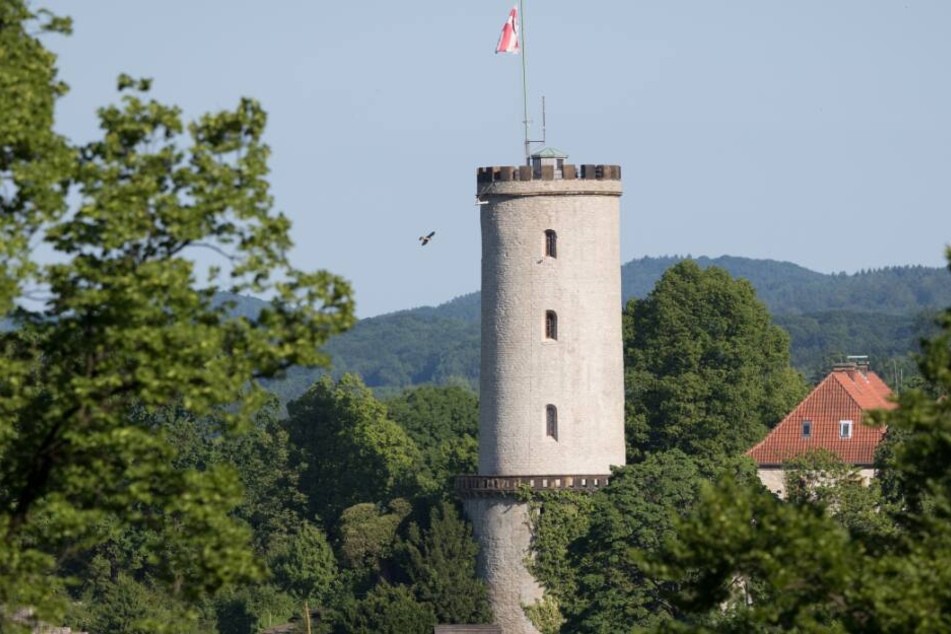 Die Sparrenburg ist das Wahrzeichen von Bielefeld.