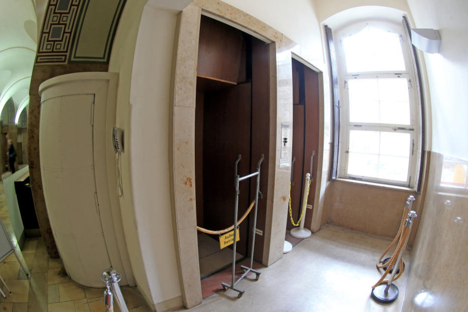 Der Paternoster ist 2009 stillgelegt worden, nun beginnt die Sanierung.