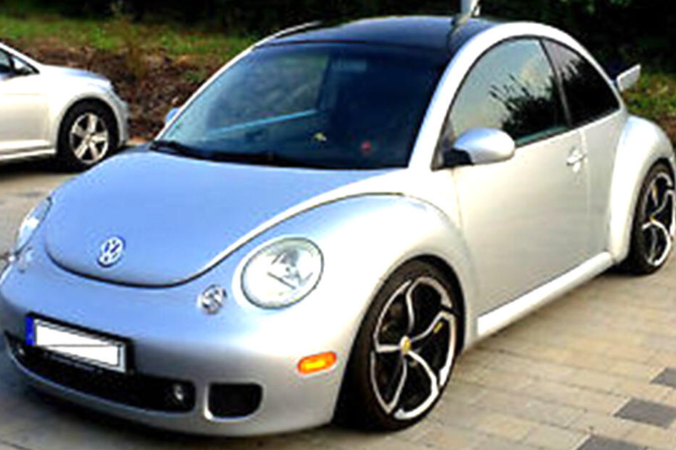 So einen New Beetle schnappten sich die dreisten Langfinger.