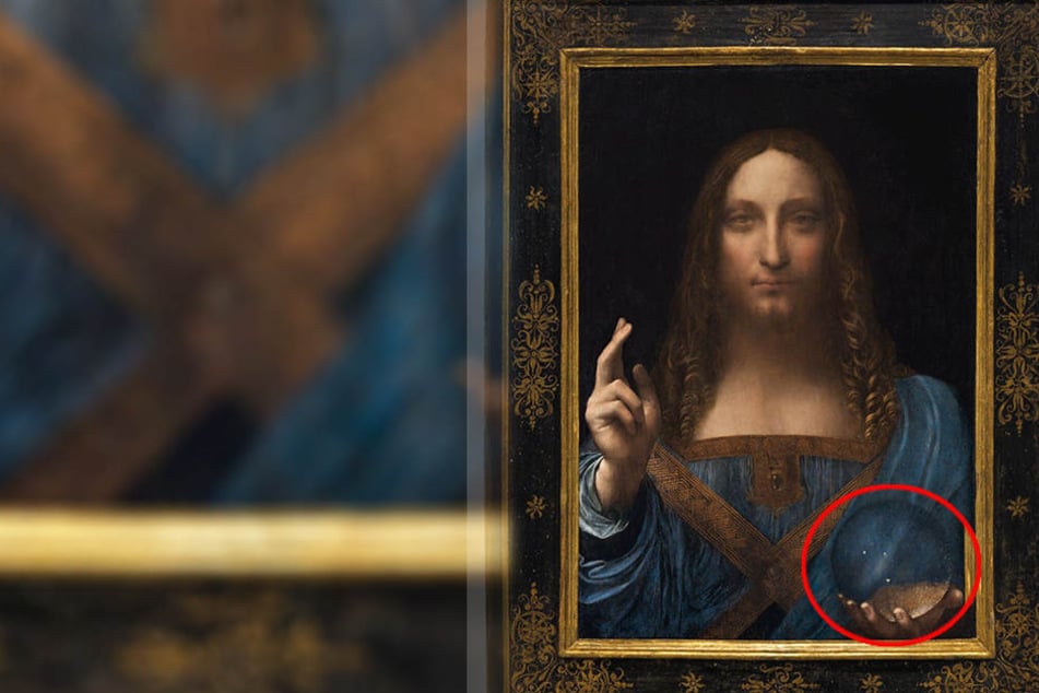 Salvator Mundi, von Leonardo da Vinci soll im November unter den Hammer kommen. Doch was hat es mit der Glaskugel auf sich.