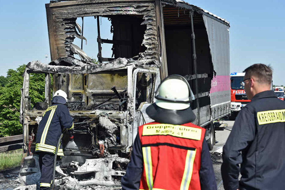 Die Einsatzkräfte konnten das Feuer löschen.