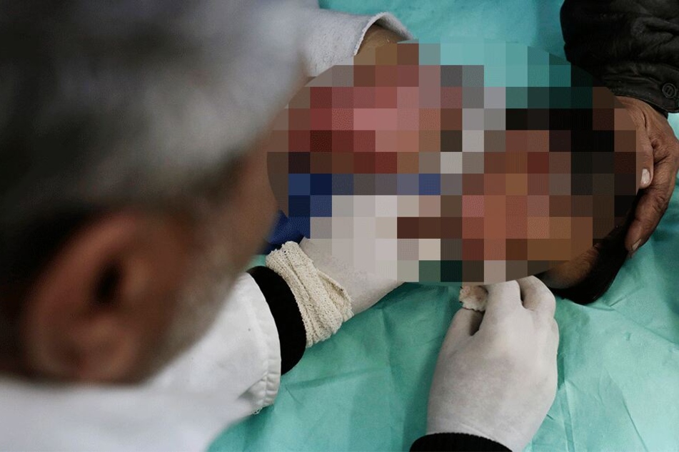 Drei der Kinder kamen ins Krankenhaus (Symbolbild).