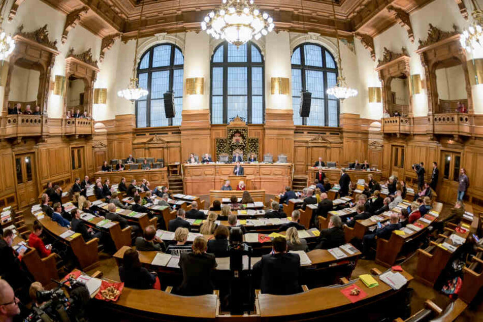 Die Hamburgische Bürgerschaft wird im Februar neu gewählt. (Archivbild)
